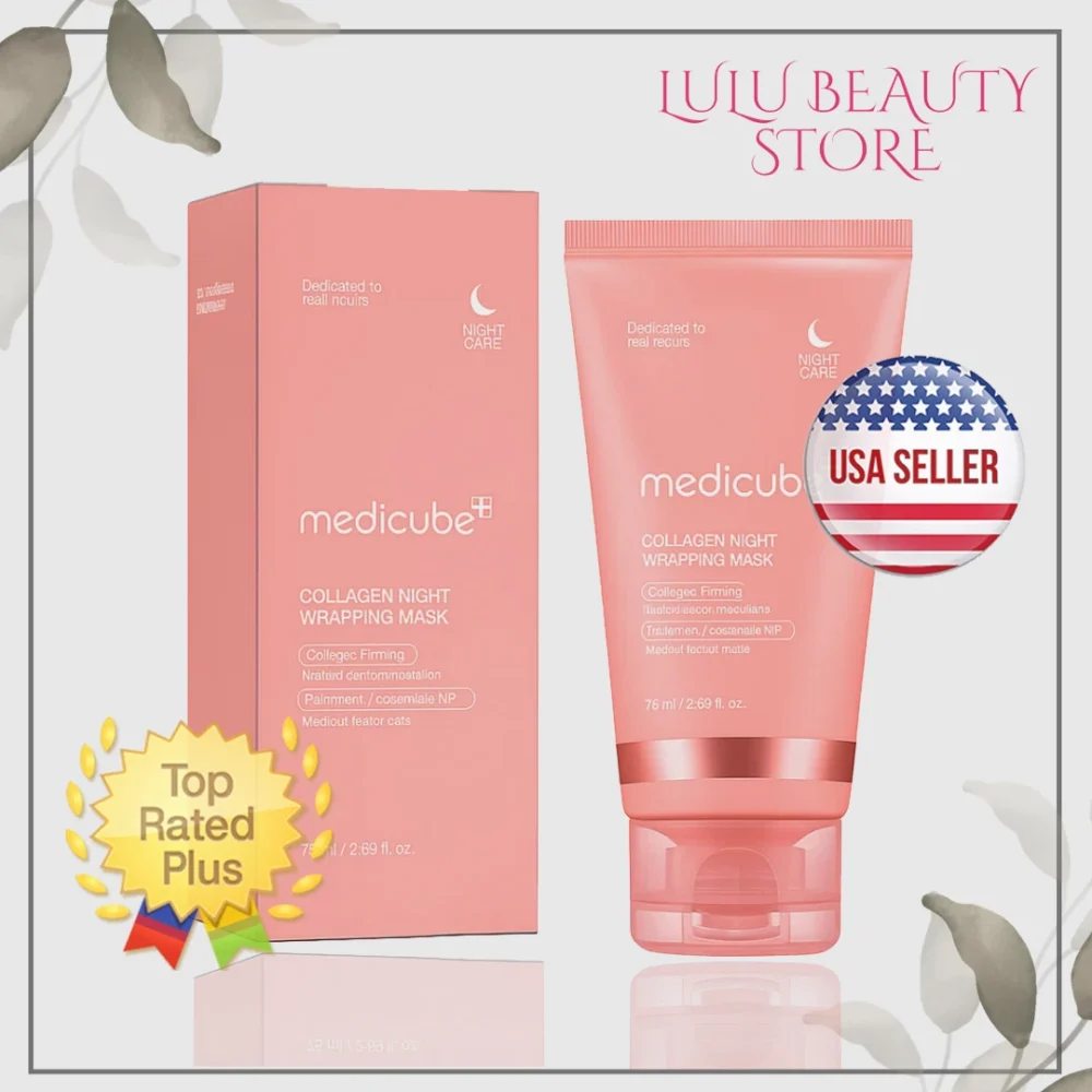 Medicube Collagen Night Wrapping Mask Overnight Mask l Collagen & Niacinamide.
