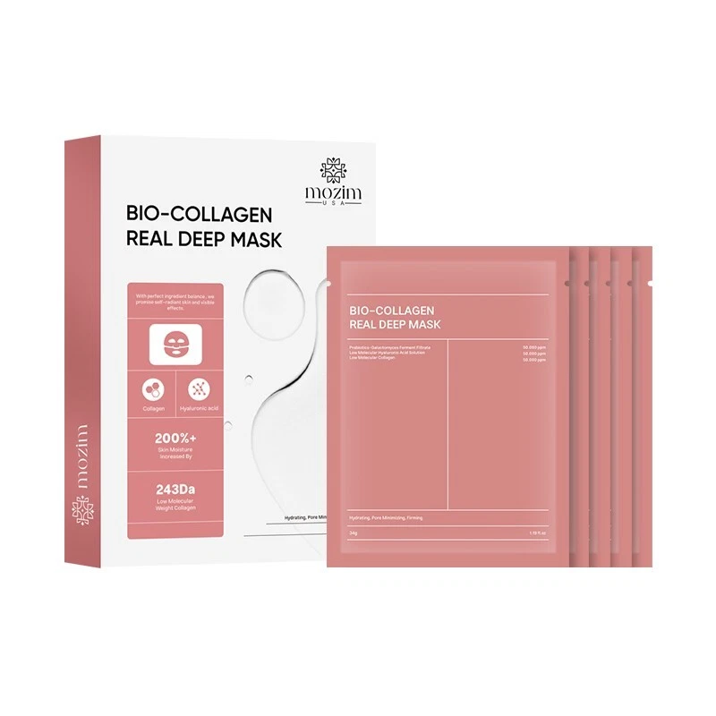 Bio-Collagen Real Deep Facial Lifting Anti-Wrinkle Mask (Pack of 5)