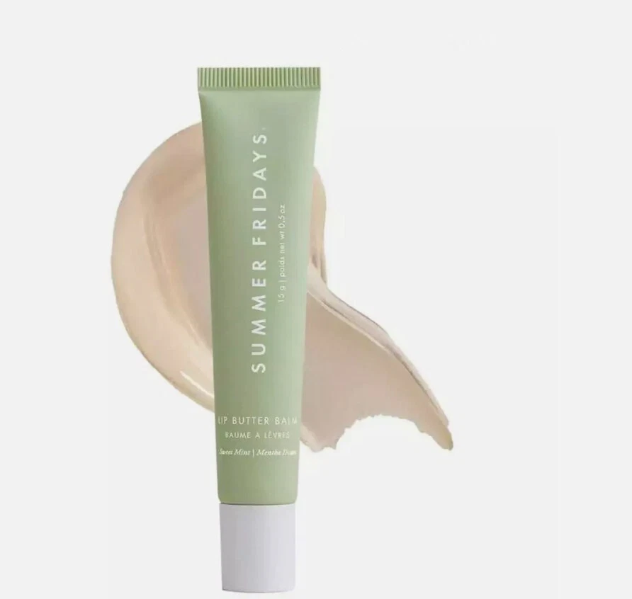 Summer Fridays Lip Butter Balm Birthday Cake Pink Sugar Vanilla Set New With Box