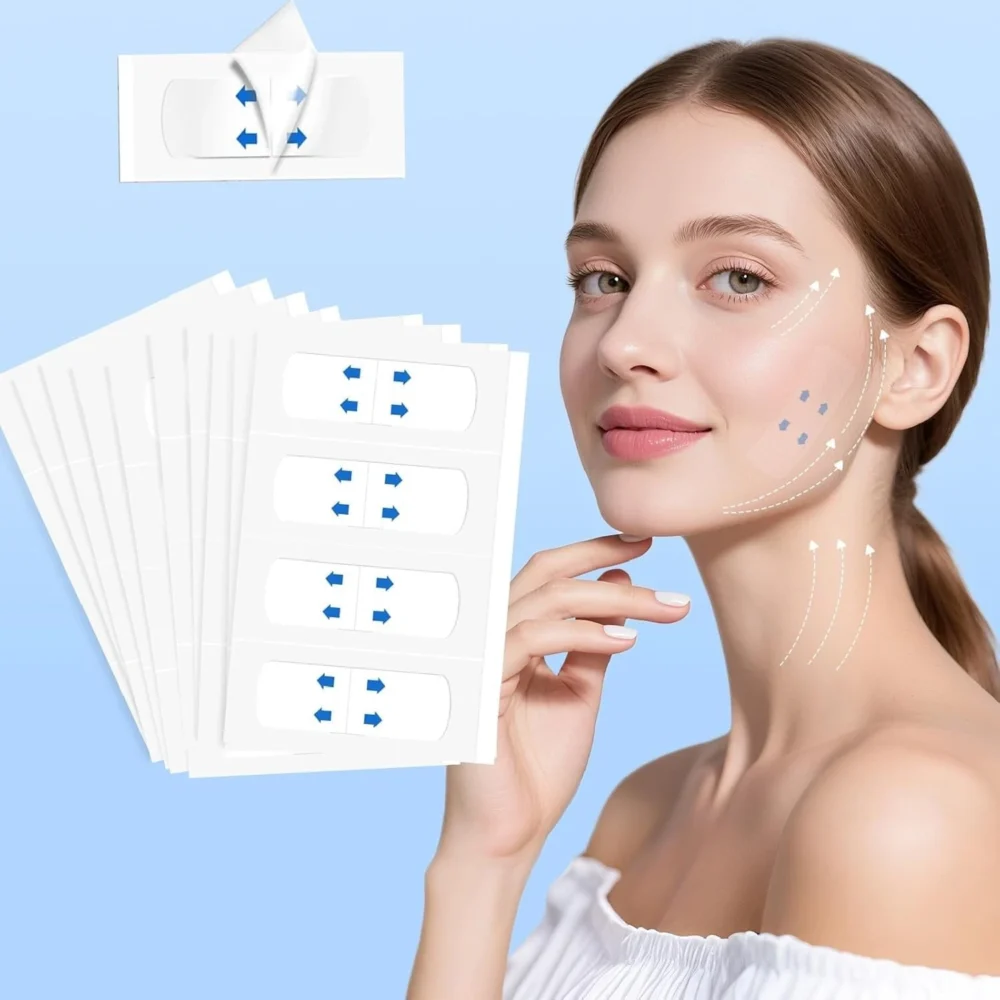 Face Lift Tape Invisible, 300PCS Lifting Invisible for Face, Neck,...