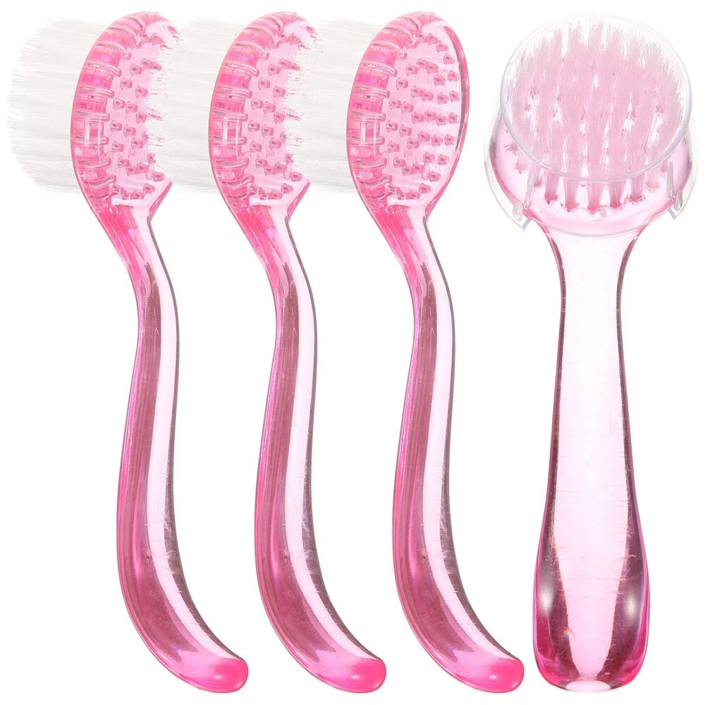 4PCS Manual Brush Face Silicone Scrubber Cleaning Brush Exfoliator Skin Care