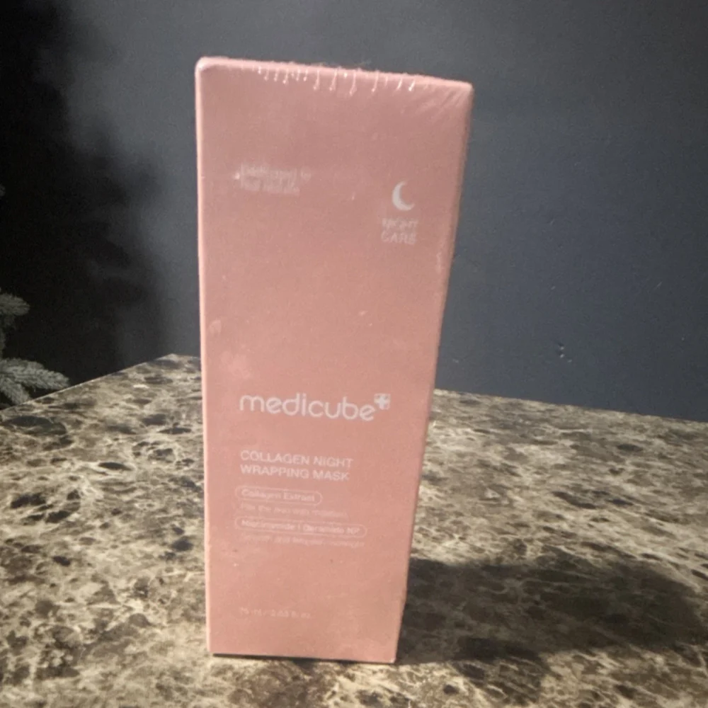 medicube Collagen Night Wrapping Mask 75ml Collagen Niacinamide Ceramide NP
