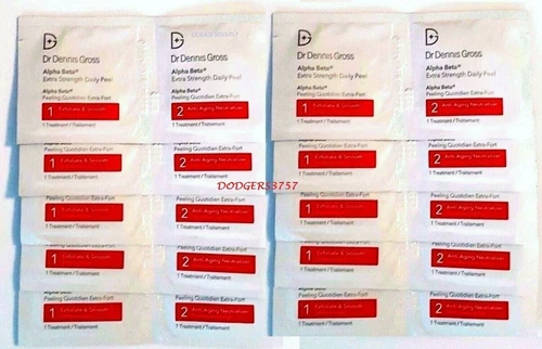Dr Dennis Gross MD Skincare EXTRA STRENGTH Alpha Beta Peels 10 Packs EXP 2026!!