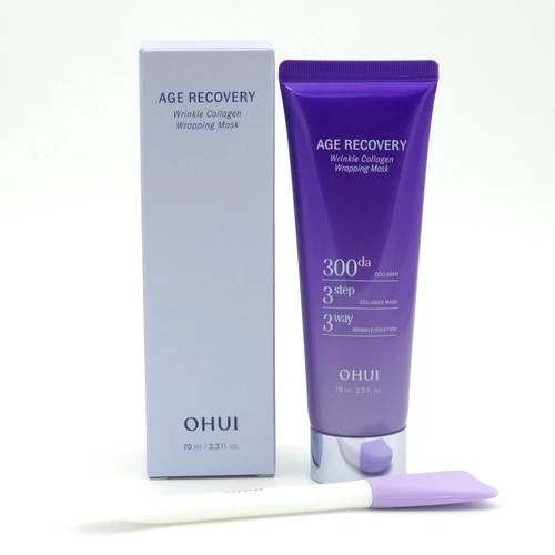 O HUI Age Recovery Wrinkle Collagen Wrapping Mask 70ml Elasticity K-Beauty